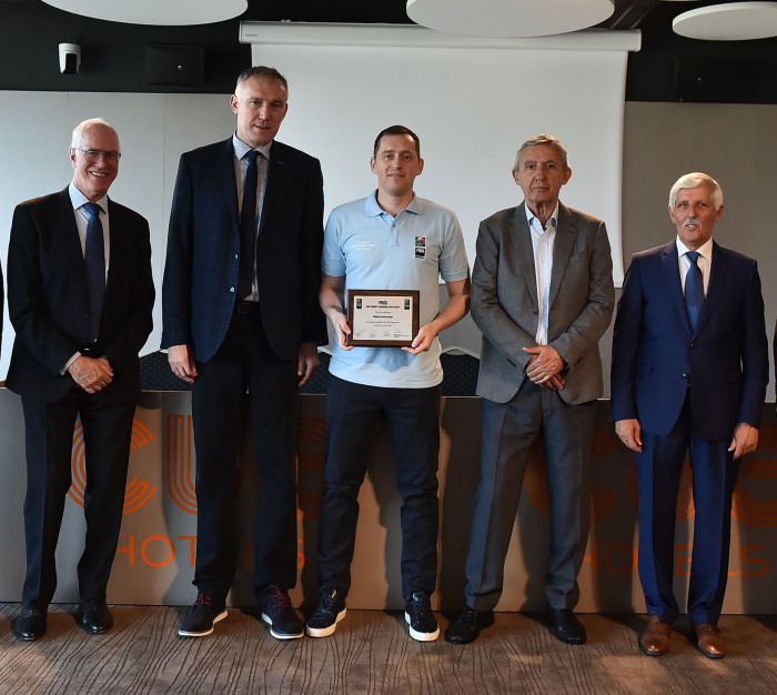 Алексей Суховецкий получил сертификат тренера ФИБА